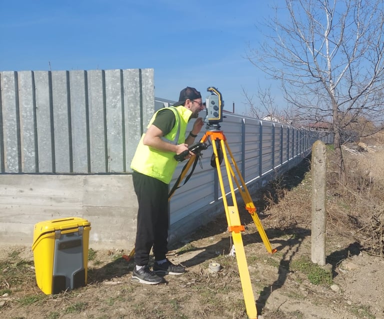masuratori topografice