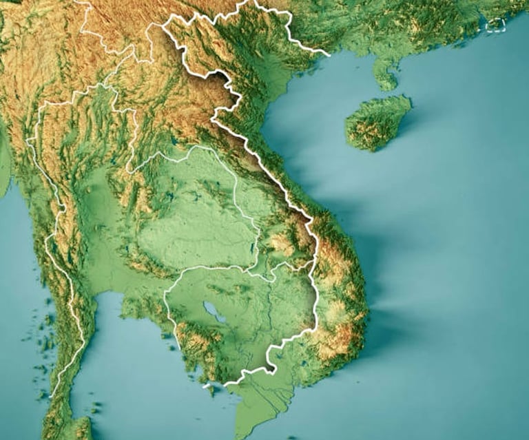 bản đồ việt nam họi thánh