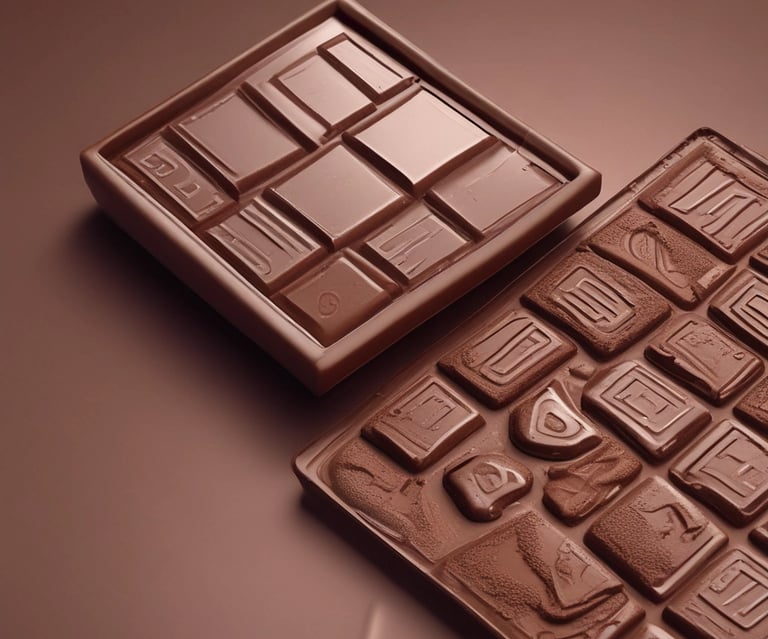 Close-up of a beautifully decorated chocolate cake with rich frosting and delicate details.