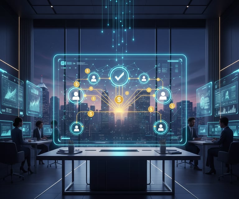 Hologram image of a data and systems