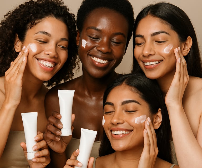 Hidratantes Faciais, Corporais e Protetores Solares