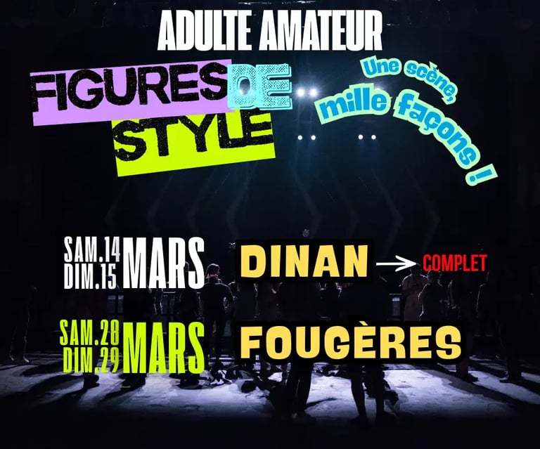 Stage Théâtre Figures de Style