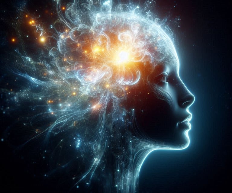 tête et cerveau en activité