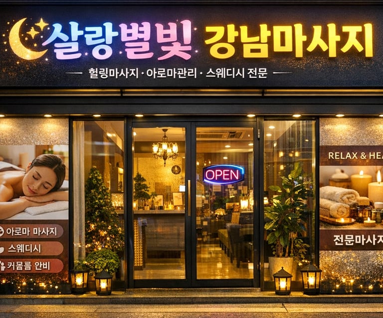 살랑별빛 강남마사지