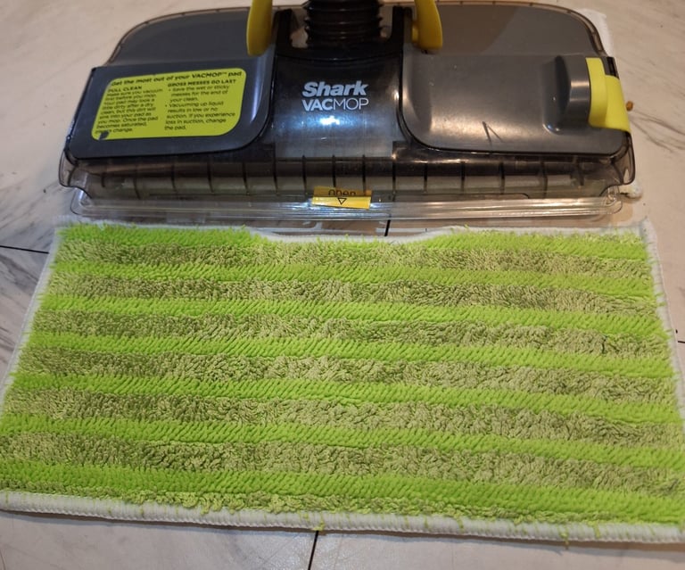 Reusable mop pads compatible with Shark VacMop cleaning system