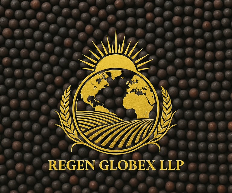 REGEN GLOBEX LLP excels as a premier exporter of mustard seeds (Sarson) from India, capitalizing on rising global demand