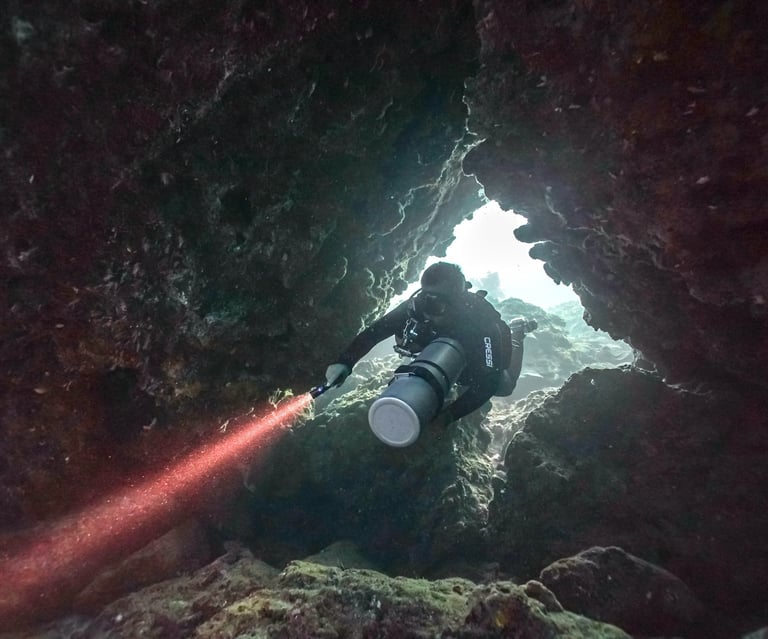 jonjon suarez sidemount diving el nido