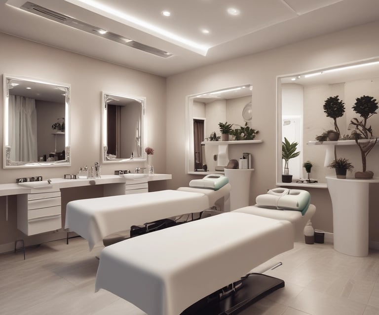 An engaging image of a beauty training session.