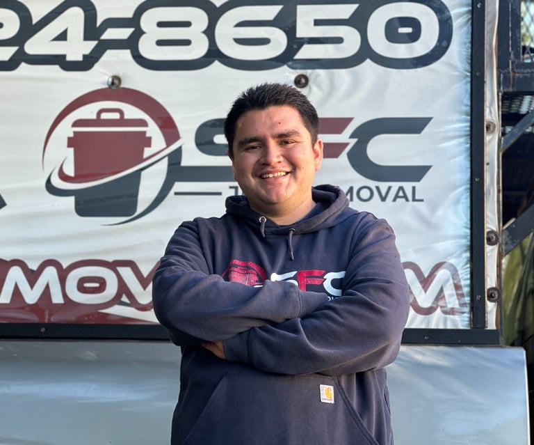 SFC Junk Removal basement debris hauling in San Jose, Oakland & San Rafael.