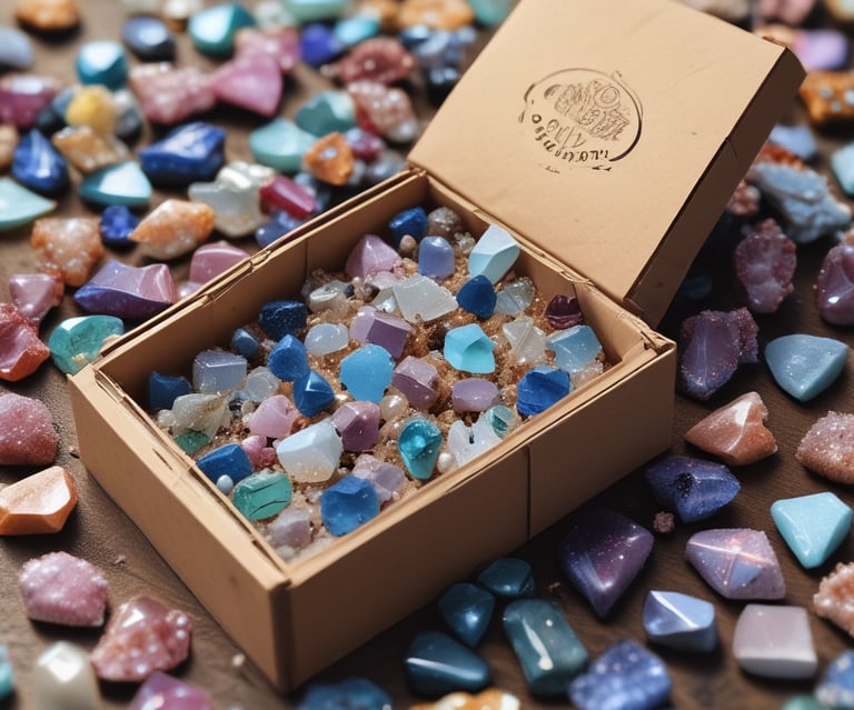 a collection of jewelry on a white surface