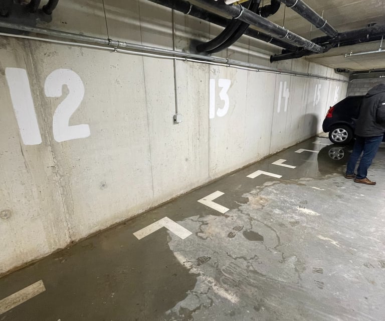 "Waterdichting van parkeergarage door Senpro BV"