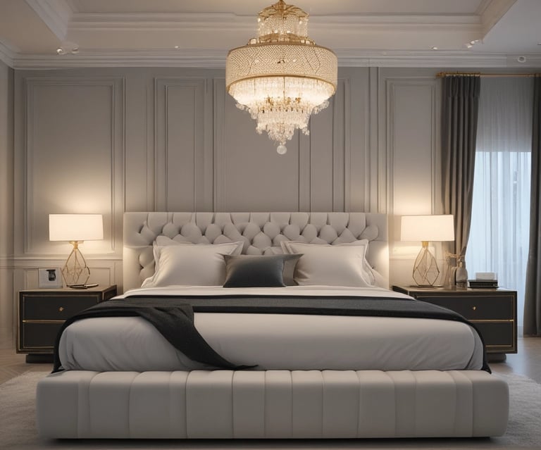 A sleek modern sofa in a bright, airy living room with natural light.