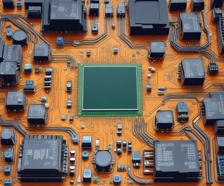Industrial measuring device with digital display being used in a workshop