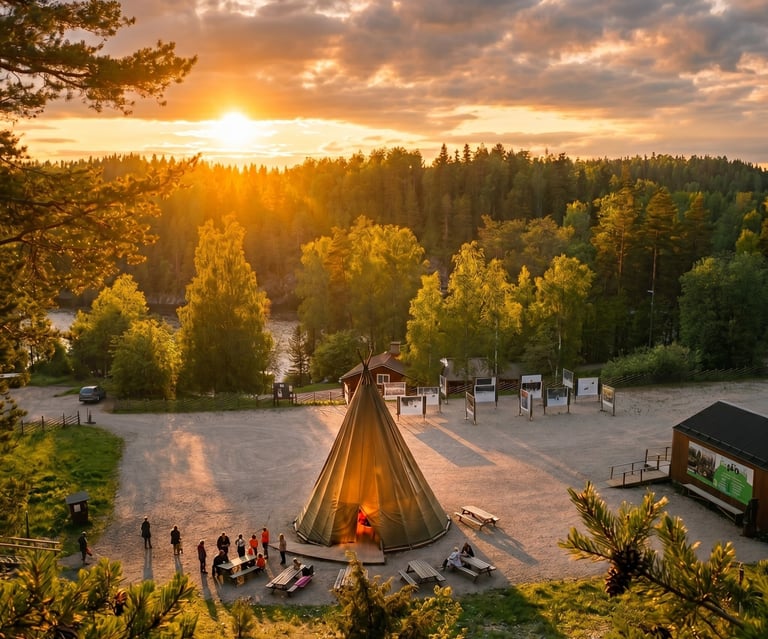 At Last Travel Design, lakeside sauna in Finland