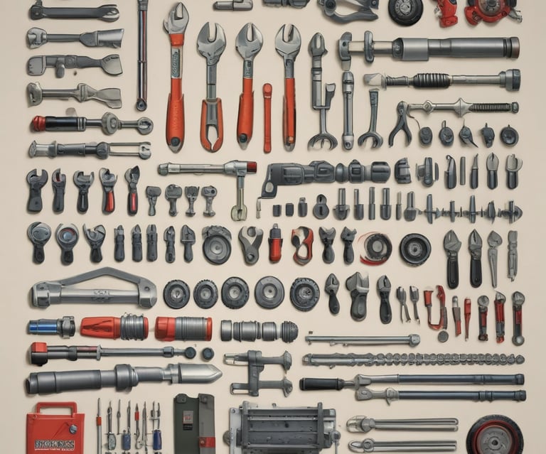 Shelves filled with electrical supplies like wires, switches, and sockets in a bright store.