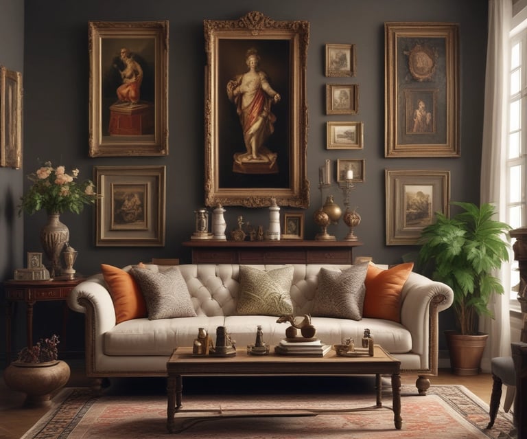 A delicate Victorian lace dress displayed on a vintage mannequin in soft natural light.
