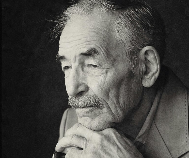 wrinkles of man showing stories of life