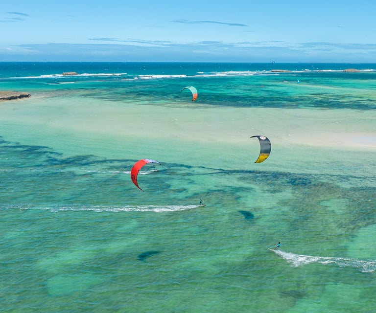 ecole de kitesurf Madagascar Stage de kitesurf Ocean Lodge Sakalava