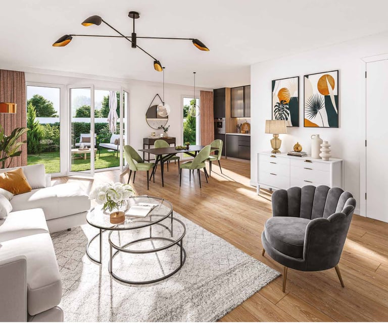 Intérieur appartement clos yvette