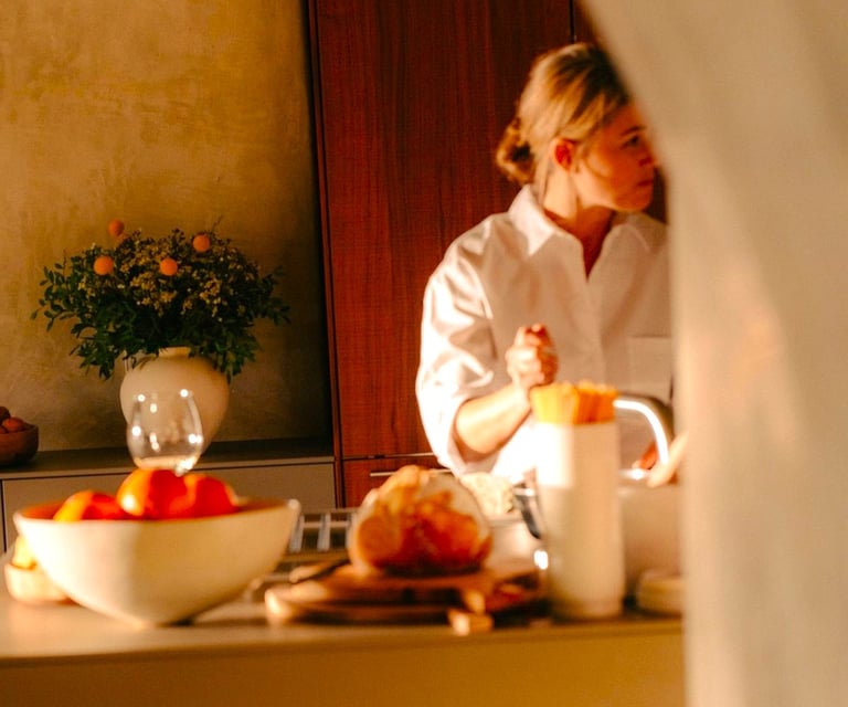 Chef preparing a lo