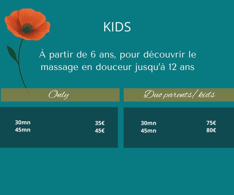 massage enfant - massage ado