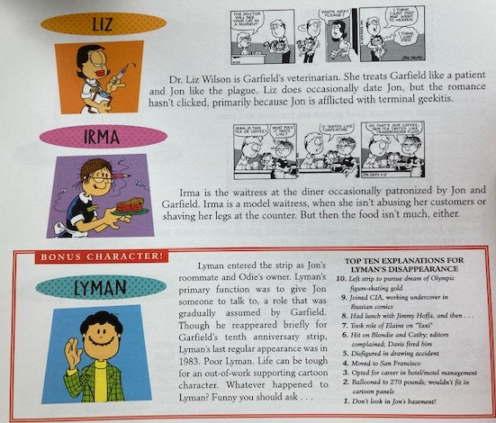 Garfield's Twentieth Anniversary Collection - Liz and Lyman