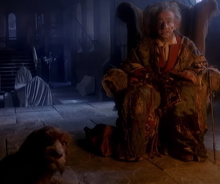 The Storyteller: Man and Dog