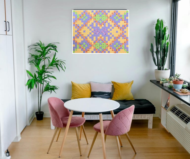 Composicion 731,en el salon