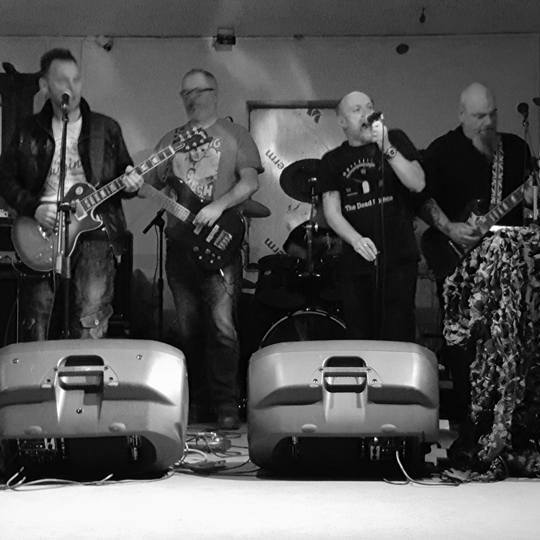 The Dead Silence band, playing Friday 21 June at Finstock Festival.