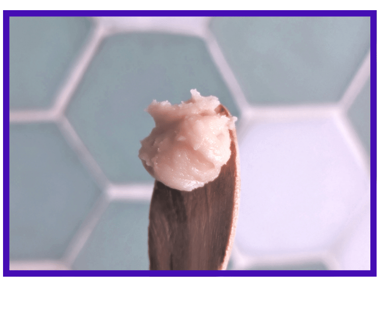 Detail of a dollop of ANTIFunk cream deodorant
