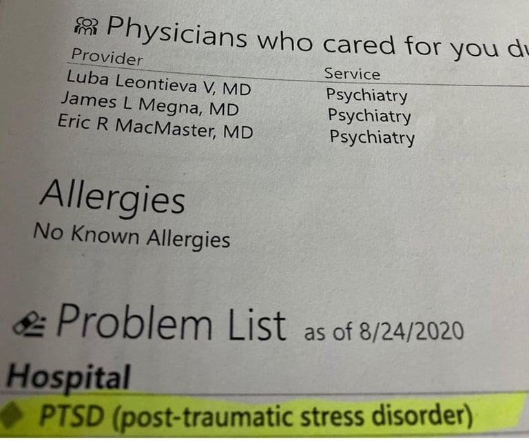 PTSD from Narcissistic Abuse