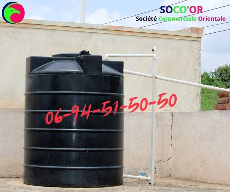 Citerne plastique Maroc 