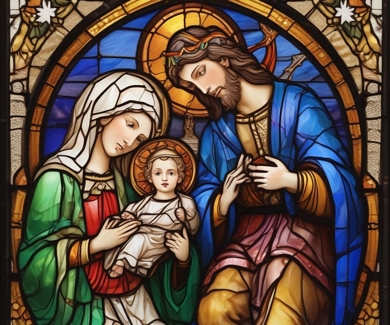 A book titled 'Scriptural Guide to Overcoming 7 Mental Ailments' lies next to a pair of black-rimmed glasses, a large beige flower, and another book titled 'The Bible Promise Book.' These items are placed on a textured, multicolored knitted fabric, and there is a black cup next to the items.