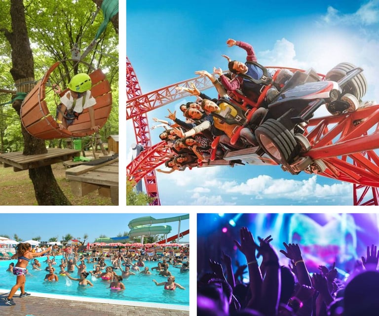 Divertimento in Romagna, parchi divertimento