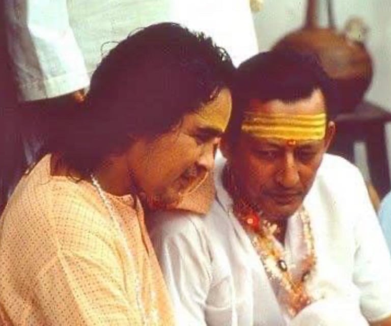 Shri Babaji and Shri Muniraji
