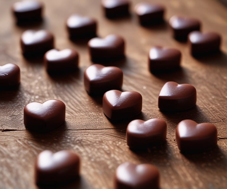 Close-up of a moist almond flour chocolate cake slice on a rustic plate.