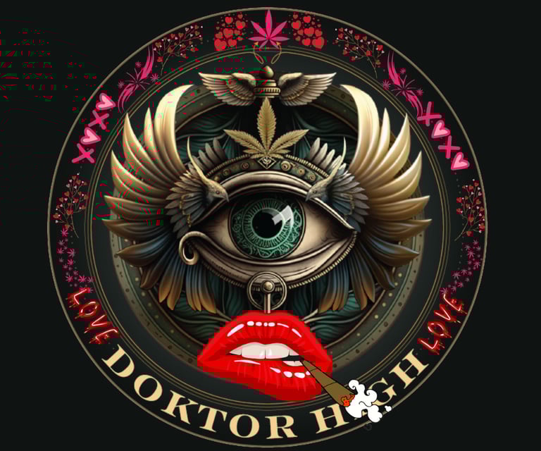Doktorhigh logo with lips