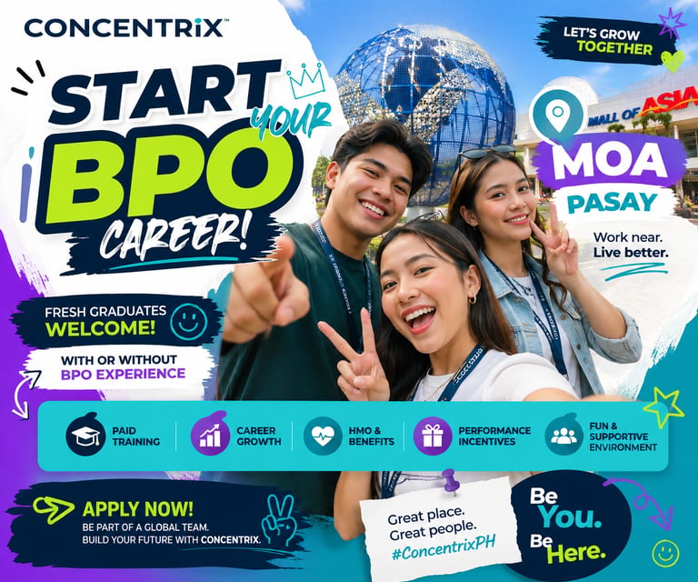 indeed jobs indeed pasay job hiring jobstreet pasay hiring concentrix moa alorica moa pasay hiring