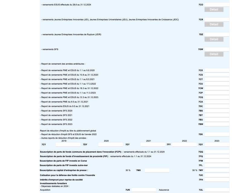 déclaration impot sur le revenu