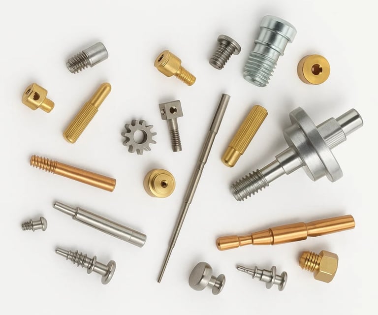 Swiss Screw Machining Components