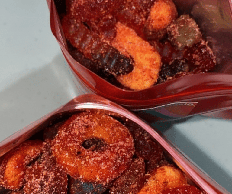 package of assorted chili gummies