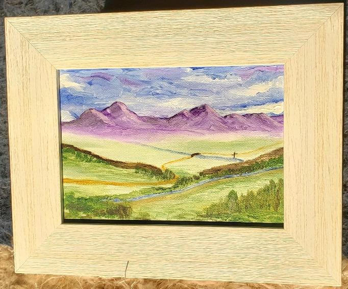 Free Land (painting) Kylee Nicole