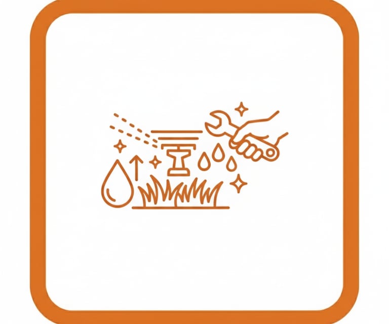 a person is holding a hose and a hose