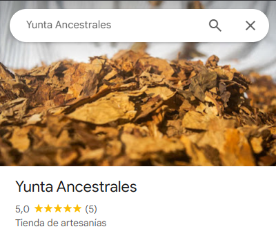 Enlace a Google Maps de Yunta ancestrales