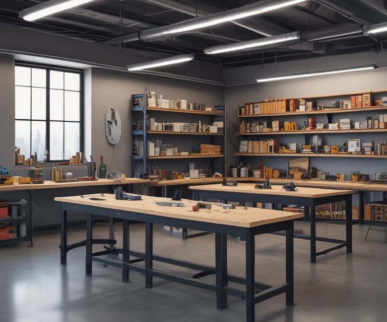 blue and white striped round textile