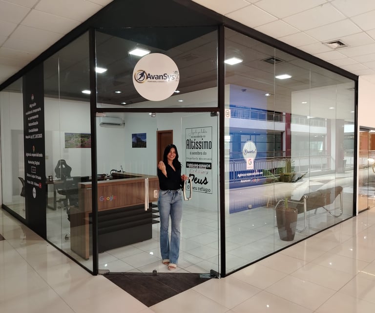 fachada do espaço de atendimento ao cliente Avansys consultoria