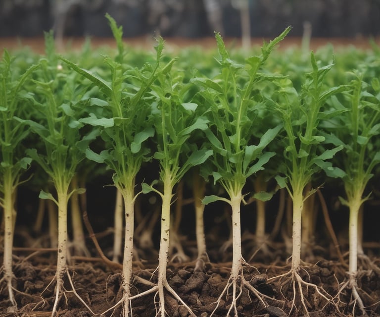 Laboratory technician carefully measuring indole butyric acid solution.