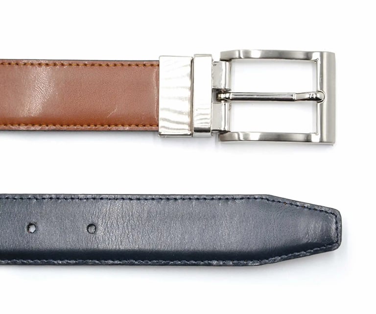 reversible leather belt wholesale production