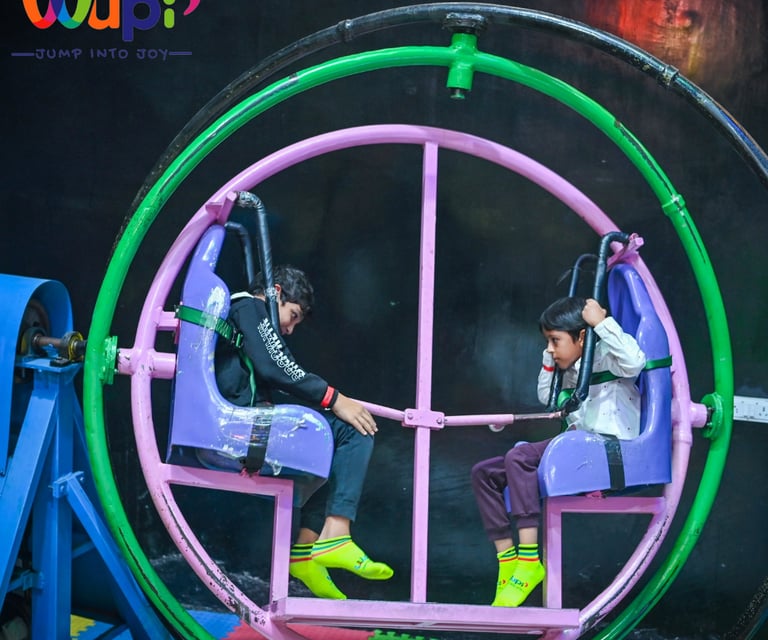 Best Trampoline Park & Kids Play Area Gurgaon.