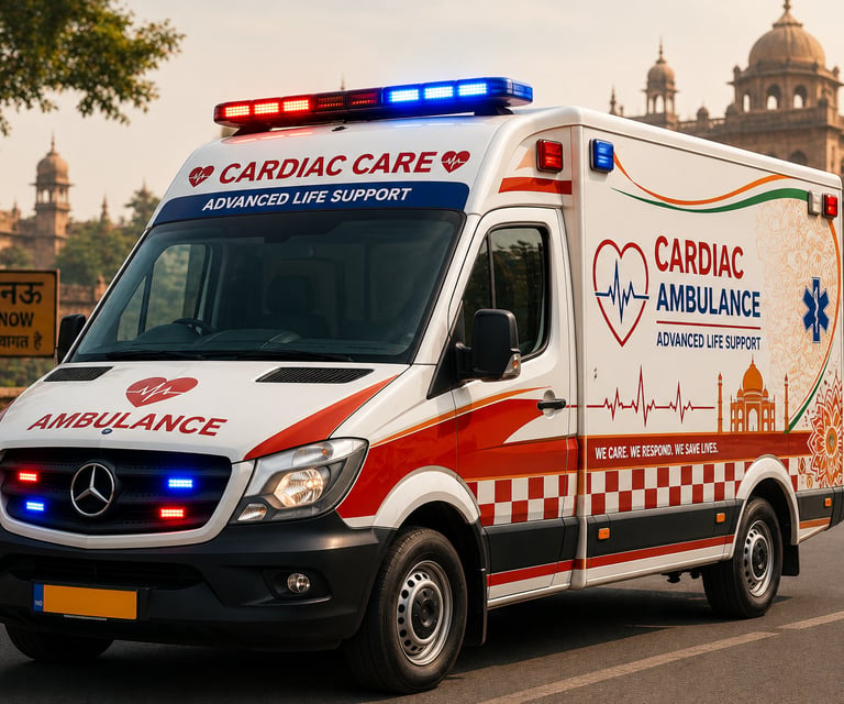 Cardiac Ambulance Lucknow